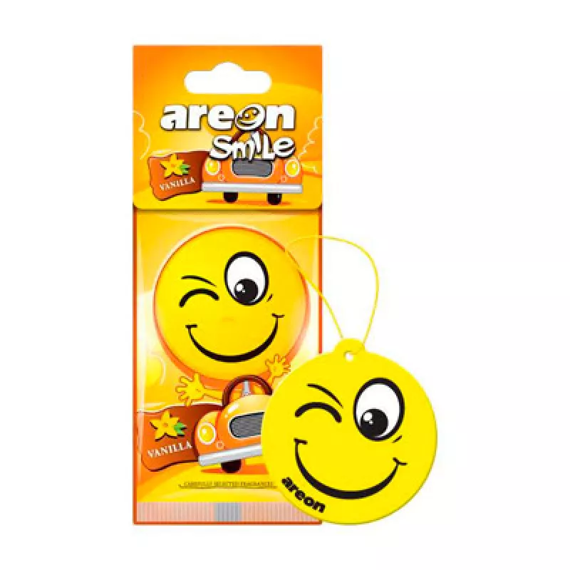Aроматизатор для авто AREON Smile 1шт.)