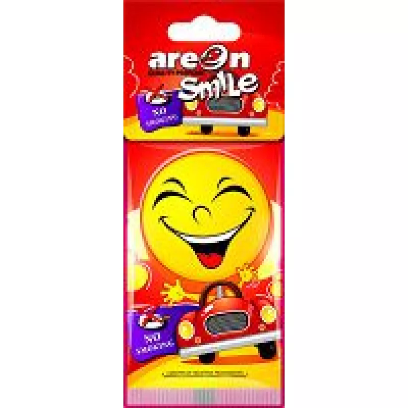 Aроматизатор для авто AREON Smile Dry 1шт. сух. (No Smoking) )
