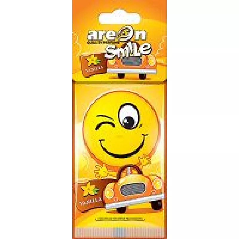 Aроматизатор для авто AREON Smile Dry 1шт. сух. (Vanilla) )