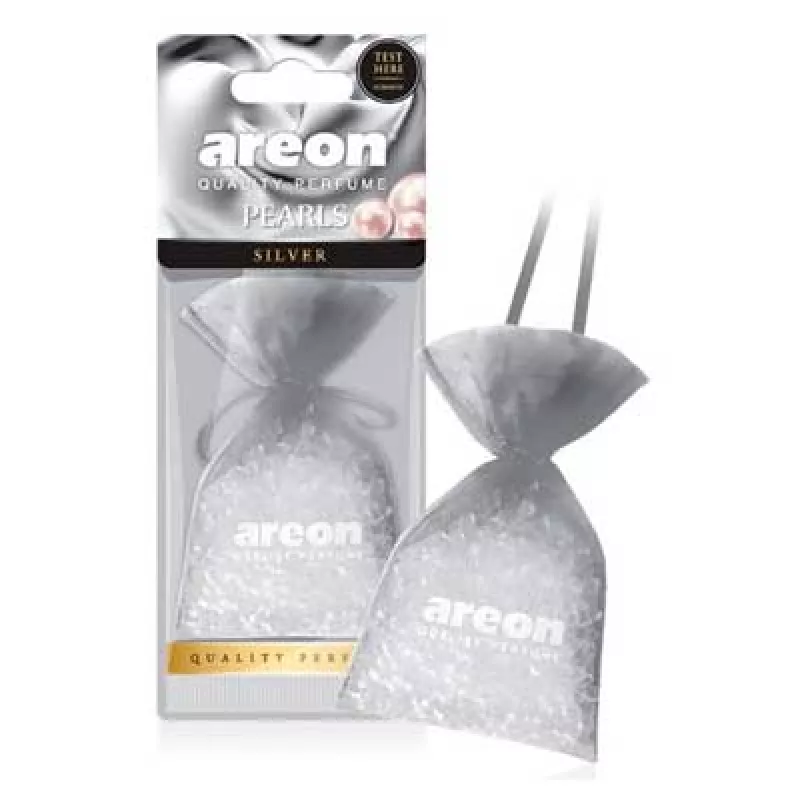 Aроматизатор для авто AREON PEARLS LUX (SILVER)