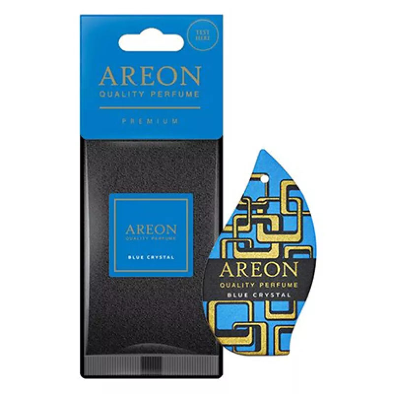 Aроматизатор для авто AREON PREMIUM (BLUE CRYSTAL)