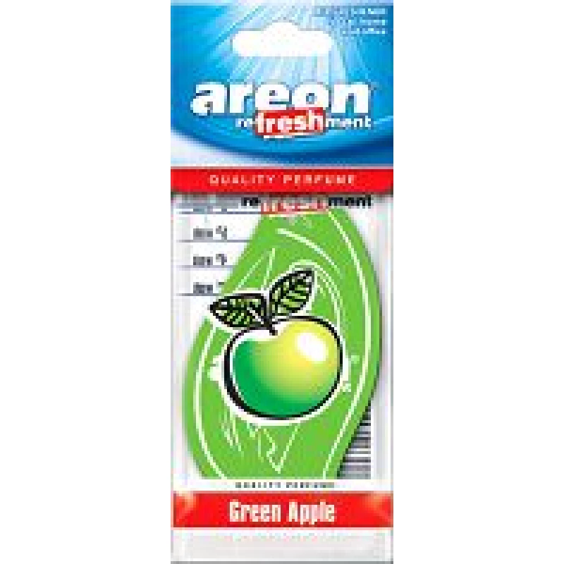 Aроматизатор для авто AREON Dry (Air) Elca 1шт. сух. (Green Apple))