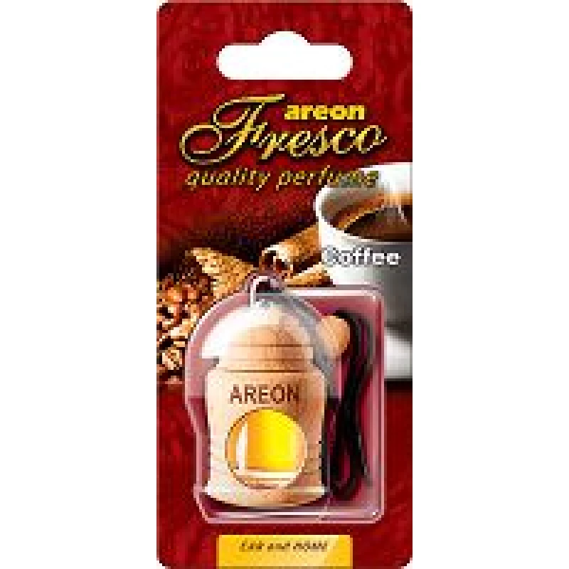 Aроматизатор для авто AREON Fresco 1шт. (Coffee) )