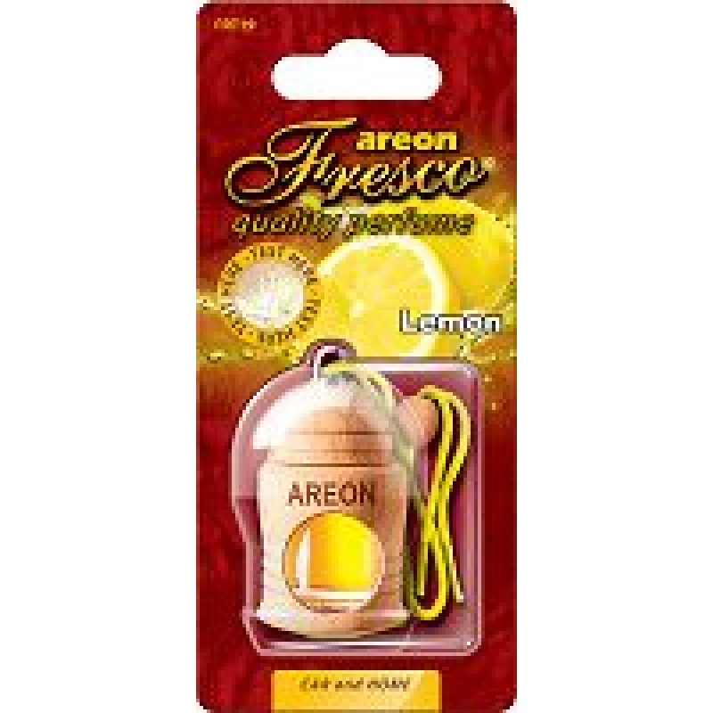 Aроматизатор для авто AREON Fresco 1шт. (Lemon) )
