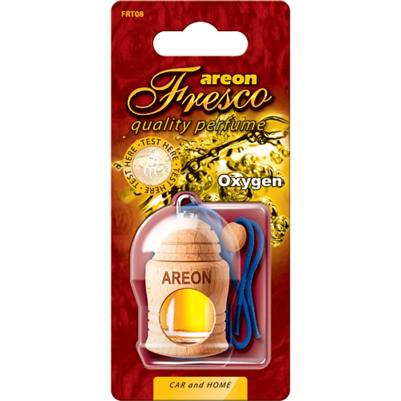 Aроматизатор для авто AREON Fresco 1шт. (Oxygen) )