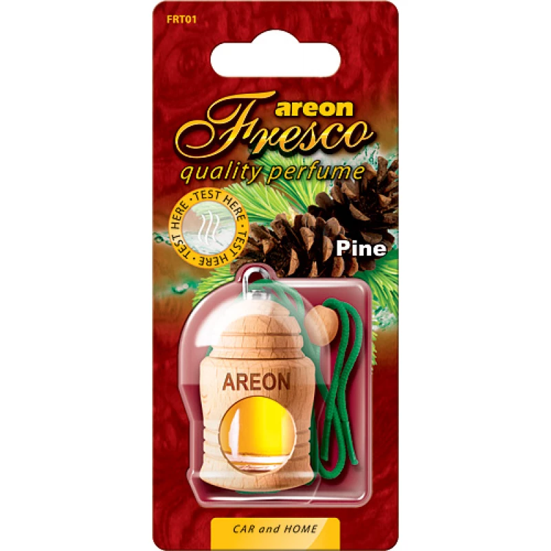 Aроматизатор для авто AREON Fresco 1шт. (Pine) )