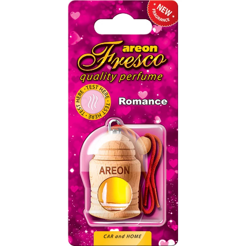 Aроматизатор для авто AREON Fresco 1шт. (Romance) )