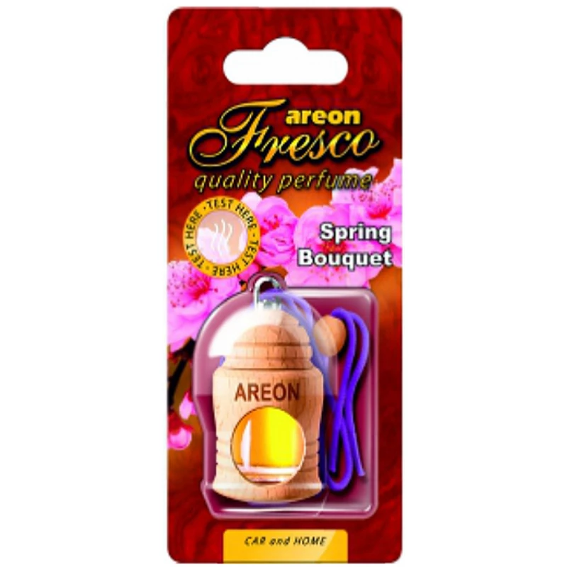 Aроматизатор для авто AREON Fresco 1шт. (Spring Bouquet) )