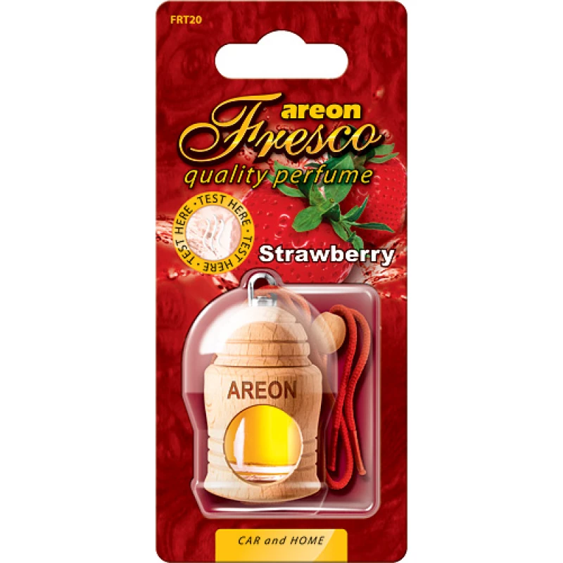 Aроматизатор для авто AREON Fresco 1шт. (Strawberry) )