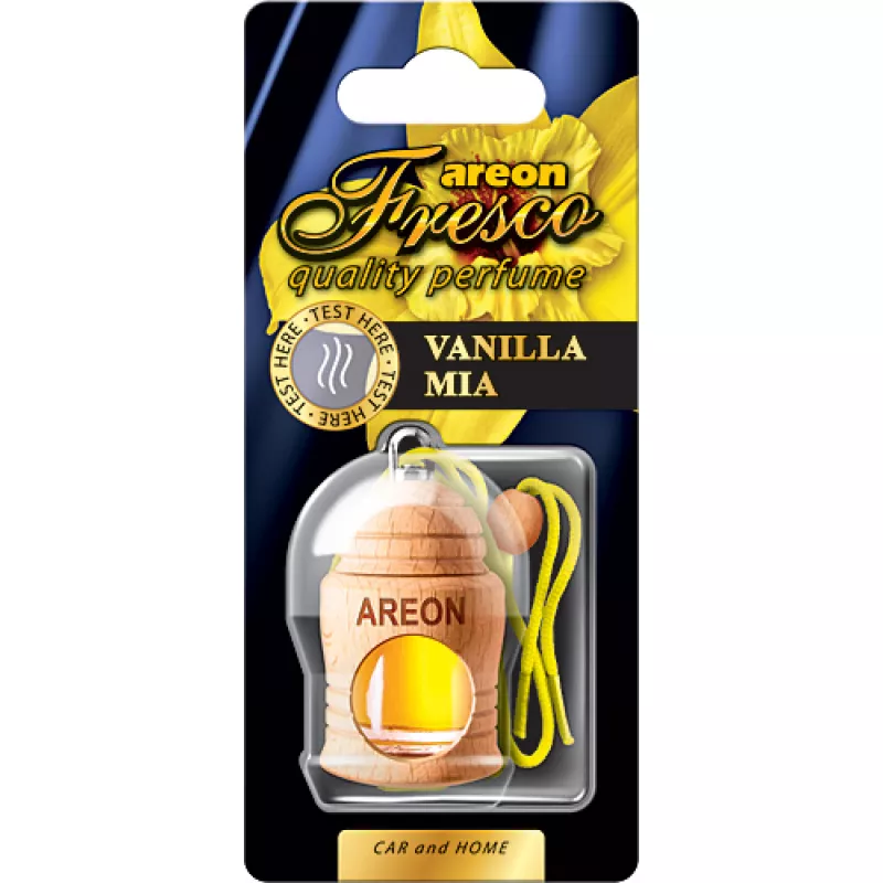 Aроматизатор для авто AREON Fresco 1шт. (Vanila Mia) )