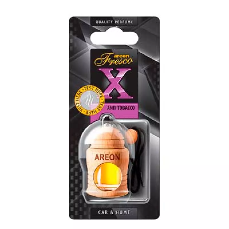 Aроматизатор для авто AREON Fresco X 1шт. (Anti Tobacco) )