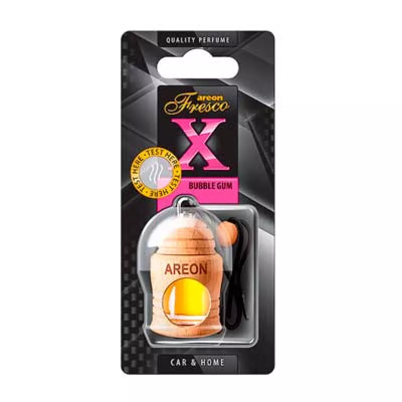 Aроматизатор для авто AREON Fresco X 1шт. (Bubble Gum) )