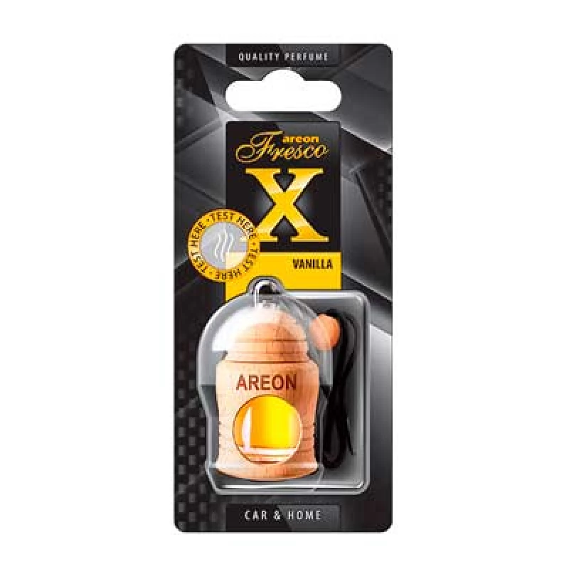 Aроматизатор для авто AREON Fresco X 1шт. (Vanilla) )