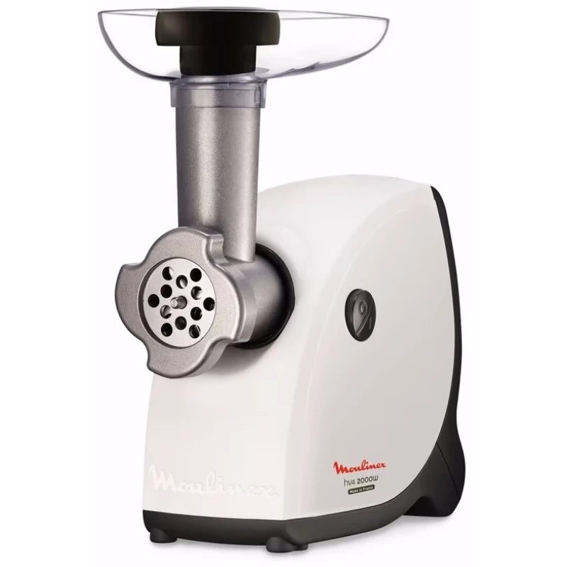 Masina de tocat carne MOULINEX ME445A38, 2000 W, 2.3 kg/min, Alb