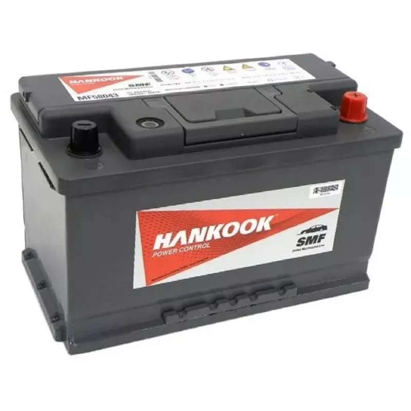 Acumulator auto HANKOOK MF 58043 80.0 A/H 640 R+ 315 Х 174 Х 190