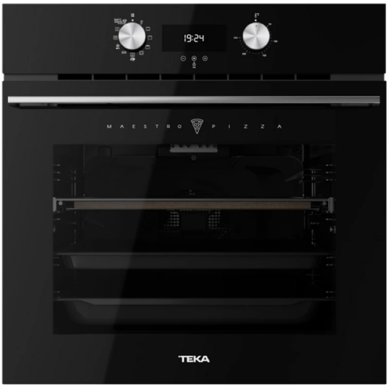 Cuptor electric incorporabil TEKA HLB 8510 P MASTROPIZZA, 70 l, 8 functii, Grill, Timer, Negru, A+
