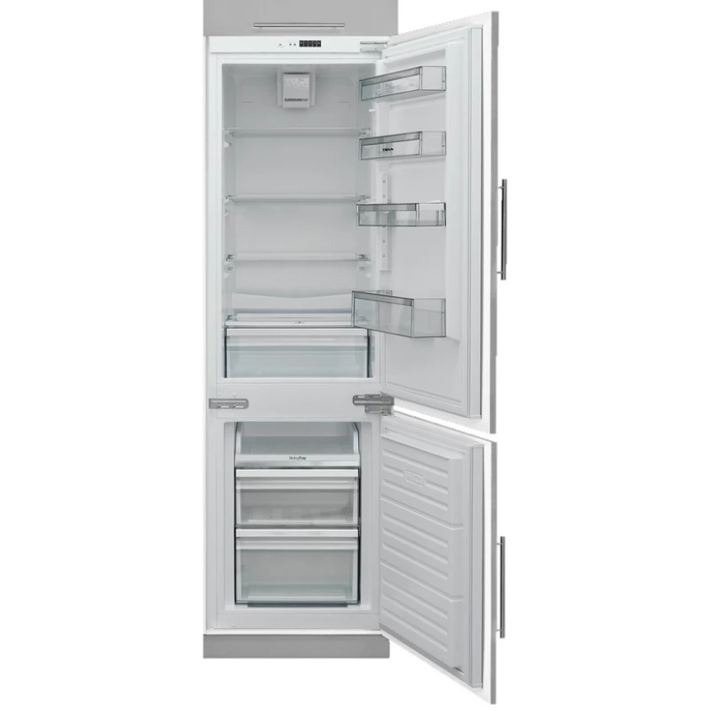 Frigider incorporabil TEKA RBF 73350 FI EU, 243 l, Dezghetare manuala, Dezghetare prin picurare, 177 сm, Inox, E