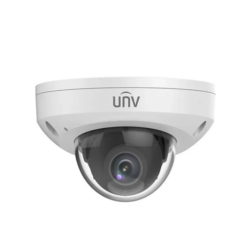 Camera IP UNV IPC322ER3-DUVPF40-C, PRIME-III DOME 2MP, 1/2.8", FIXED LENS 4MM, IR-30M, 1920X1080:30FPS, ULTRA 265/H.264/MJPEG, TRIPLE STREAMS, MICROSD, CORRIDORMODE, ALARM/AUDIO I/O 1/1, 120DB WDR, LIGHTHUNTER, SMART, LED, IP67&IK10, 3-AXIS, DC12V/POE