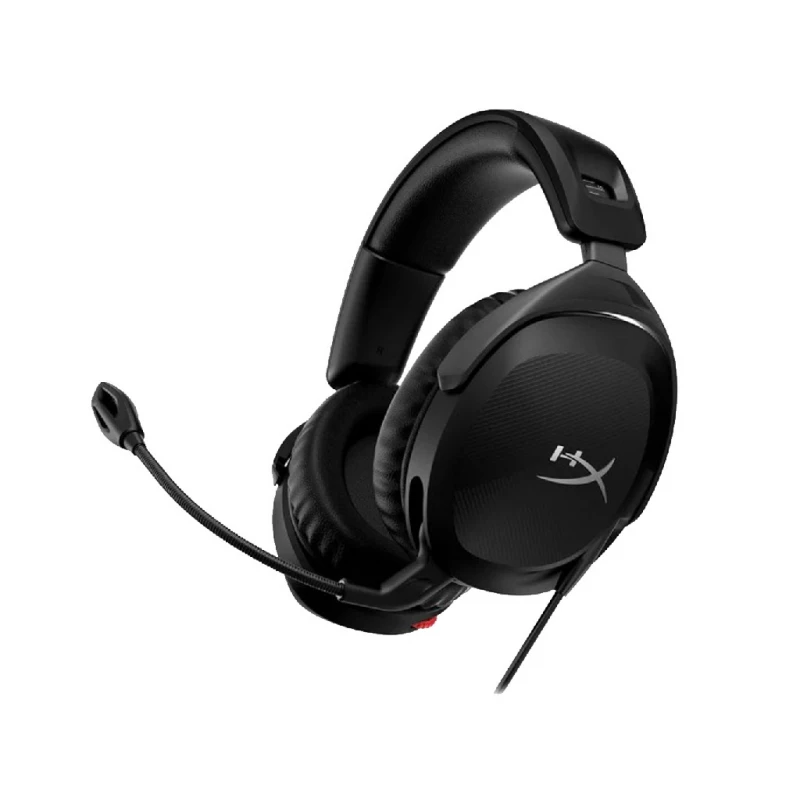 Игровые наушники HyperX Cloud Stinger 2, Black, Immersive DTS Headphone:X Spatial Audio, Adjustable Rotating Earcups, Signature HX Comfort, Microphone built-in, Swivel-to-mute noise-cancelling mic, Frequency response: 10Hz–25,000 Hz, Cable length:2m, 3.5 jac