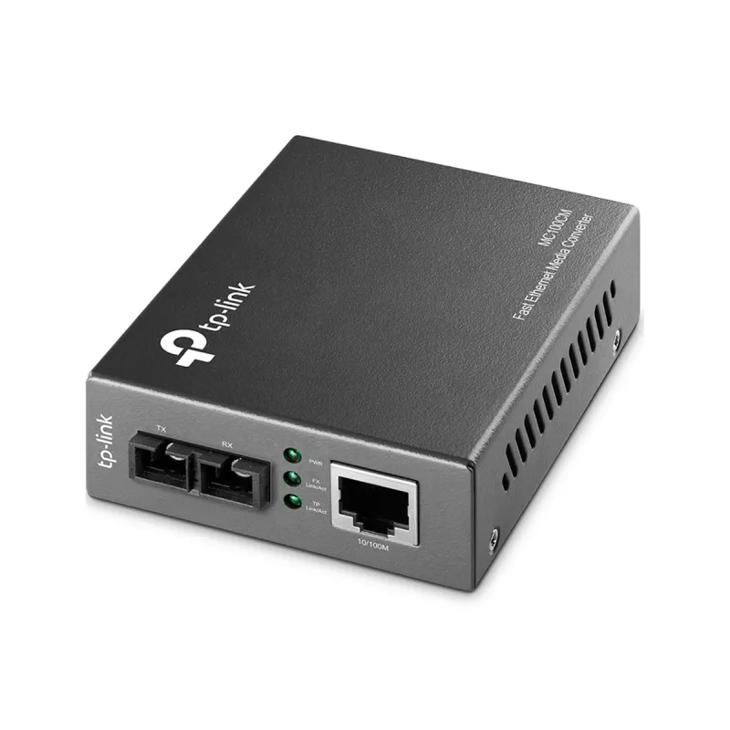 Media convertor TP-LINK MC100CM, MULTI-MODE MEDIA CONVERTER, 1 X LAN PORT, 1 X 1000M SC/UPC PORT