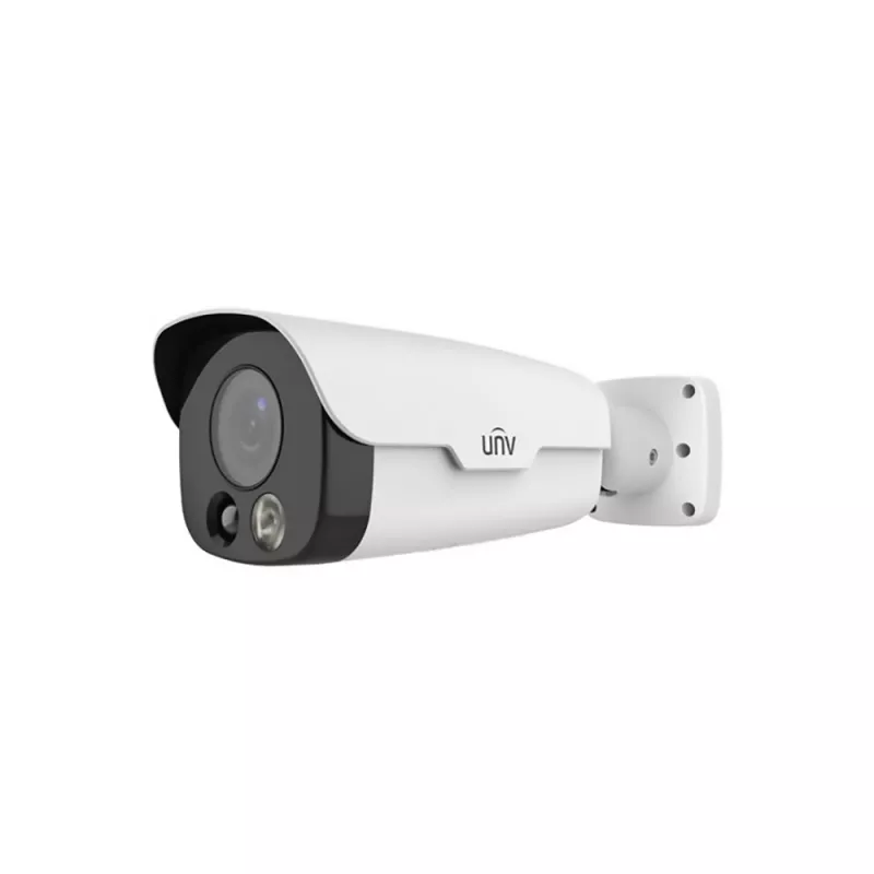 Camera IP UNV IPC262EFW-DUZ, BULLET 2MP, 1/2.8" CMOS, 2.8-12MM MOTORIZED VF LENS, SMART IR 50M, 1920X1080:30FPS, ULTRA 265/H.264/MJPEG, TRIPLE STREAM, 120DB WDR, STARLIGHT, CORRIDORMODE, MICROSD, ALARM 2/1, AUDIO 1/1, IP67, DC12V&POE
