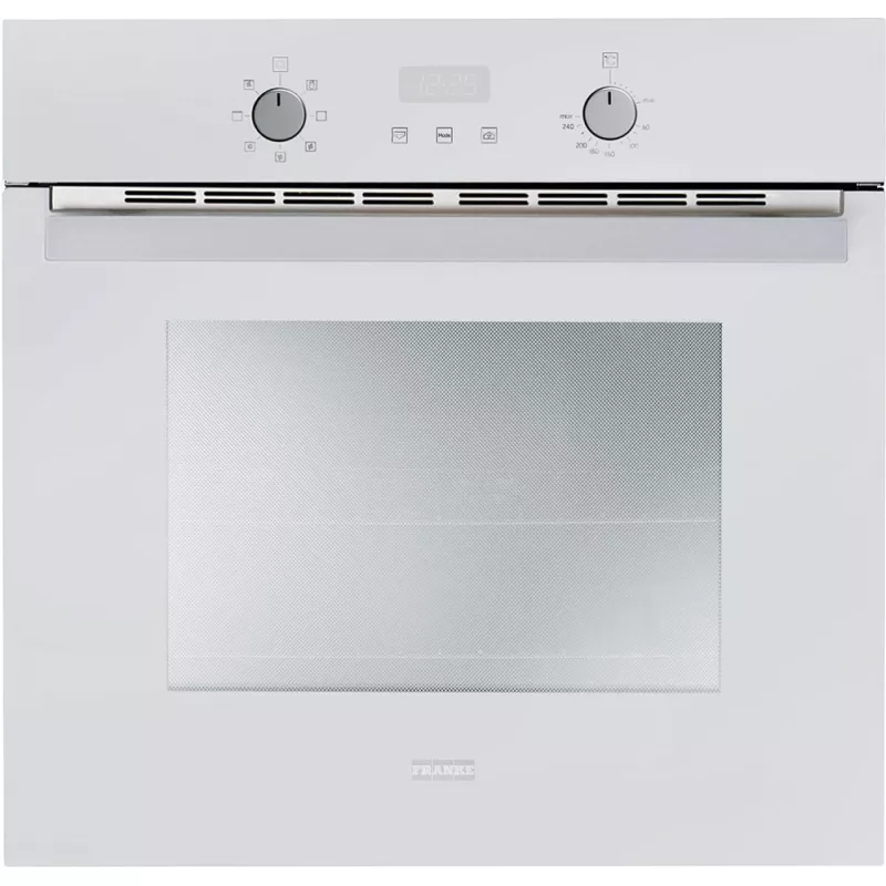 Cuptor electric incorporabil FRANKE CR 66 M WH F (116.0534.496), 66 l, 6 functii, Grill, Timer, Alb, А