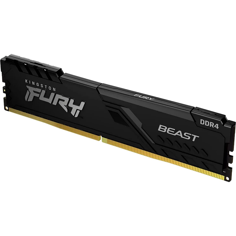 RAM KINGSTON 32GB DDR4-3200MHZ FURY BEAST (KF432C16BB/32), CL16-20-20, 1.35V, BLACK
