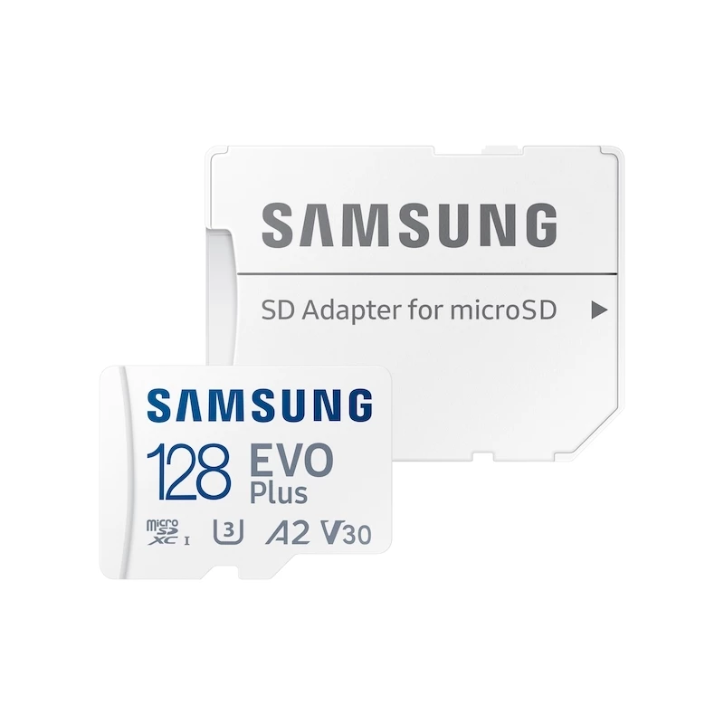 Card de memorie Samsung 128GB MicroSD (Class 10) UHS-I (U3)+SD adapter, Samsung EVO Plus MB-MC128KA (R:130MB/s)