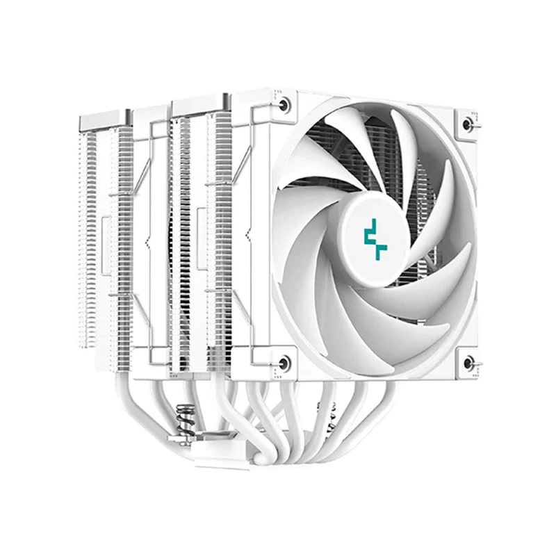 Cooler universal DEEPCOOL AK620 WH" ≤28 dB, 500-1850RPM, 68.99 CFM, 2x120mm, 260W, 6/6mm, 1456g