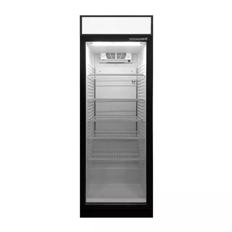 Vitrina frigorifica SNAIGE CD39DM-T302BEX, 373 l, No Frost, 199 cm, Negru, Alb, A++ (E)