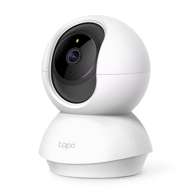 Camera IP TP-LINK TAPO TC70, WHITE, PAN/TILT IP CAMERA, WIFI, VIDEO RESOLUTION: 1080P, 114° ANGLE LENS, 1/2.9“, F/NO: 2.4; FOCAL LENGTH: 4MM, 2-WAY AUDIO, PRIVACY MODE, MOTION TRACKING, NIGHT VISION, 360° PANORAMIC SNAPSHOT, MICROSD UP TO 128GB, ANDOID/IOS