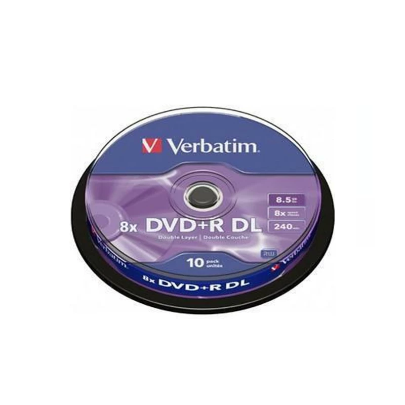 DVD Disc VERBATIM DATALIFEPLUS DVD+R AZO DOUBLE LAYER 8.5GB 8X