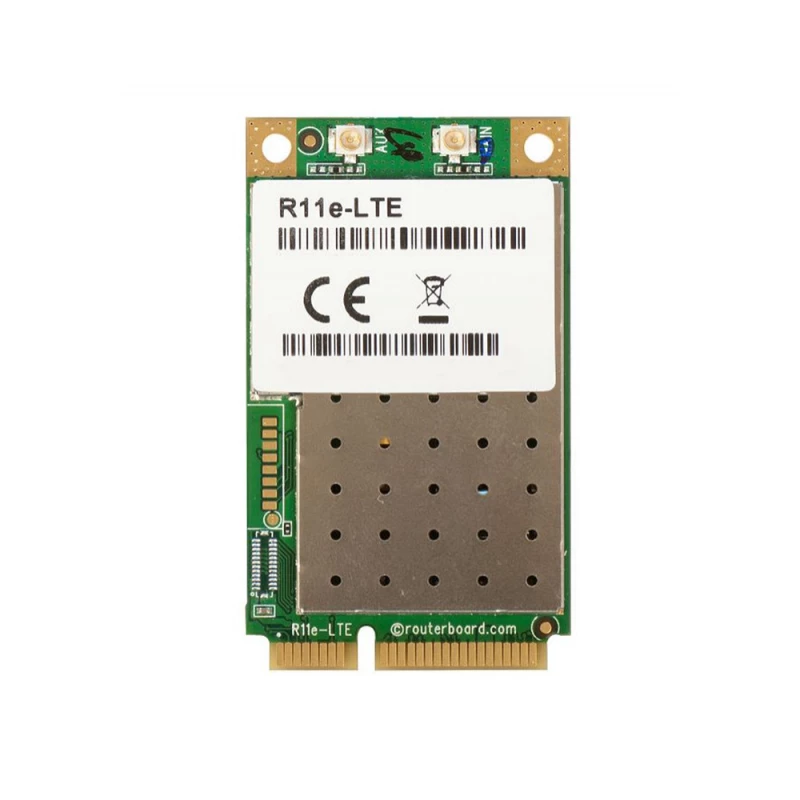 Router MikroTik 2G/3G/4G/LTE MINIPCI-E CARD WITH SUPPORT FOR BANDS 1/2/3/5/7/8/20/38/40