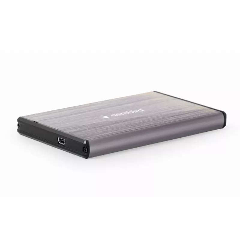 Carcasa externa pentru HDD/SSD GEMBIRD 2.5" SATA HDD EXTERNAL CASE MINIUSB3.0, ALUMINUM LIGHT-GREY,  "EE2-U3S-3-LG"