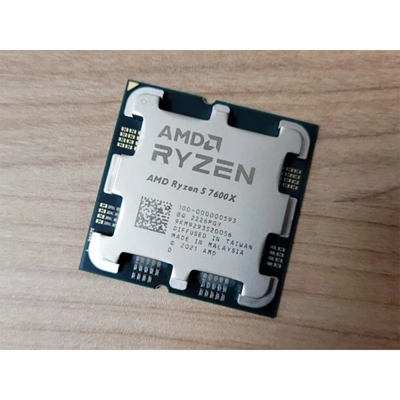 Procesor AMD RYZEN 5 7600X, TRAY, AM5, (4.7-5.3GHz, 6C/12T, L2 6MB, L3 32MB, 5nm, 105W)