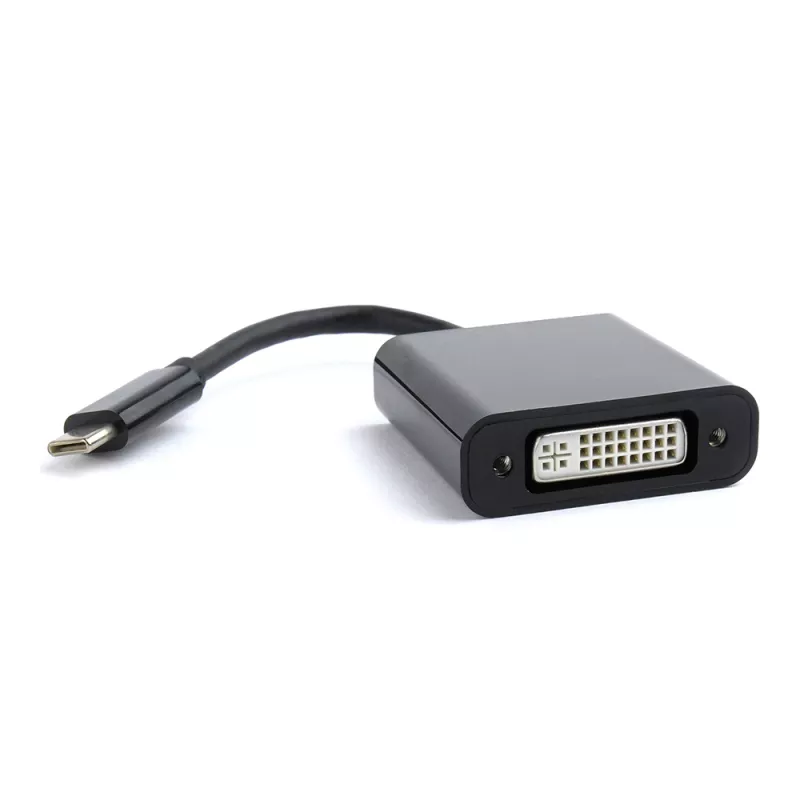 Кабель видео GEMBIRD USB-C - DVI - Gembird A-CM-DVIF-01, USB-C to HDMI, Converts USB C-type male to HDMI female adapter