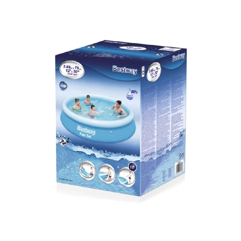 Bazin gonflabil BESTWAY 57274 FAST SET, 5377 l, 366 x 76 cm, 6-12+