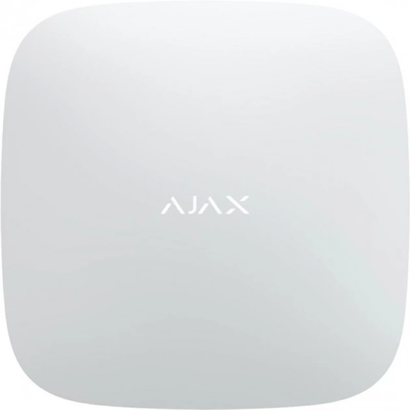Wireless security hub Ajax Wireless Security Hub 2 Plus, White, LTE, Ethernet, Wi-Fi, Video streaming, Photo