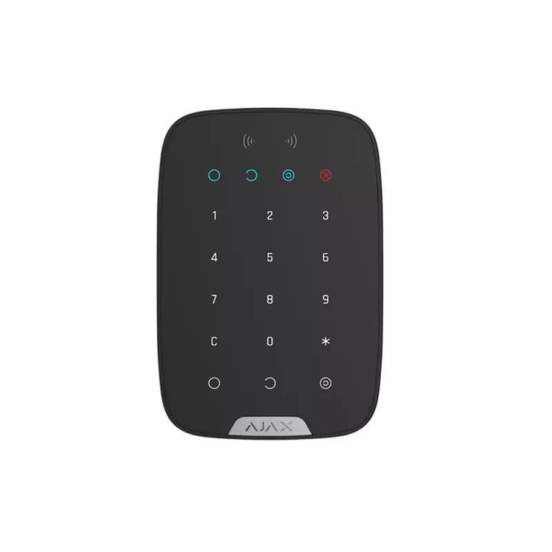 Touch Keypad Ajax Wireless Security Touch Keypad "KeyPad Plus", Black