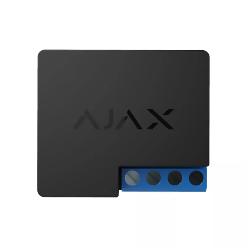 Силовое реле Ajax Wireless Smart Power Relay "WallSwitch", Black