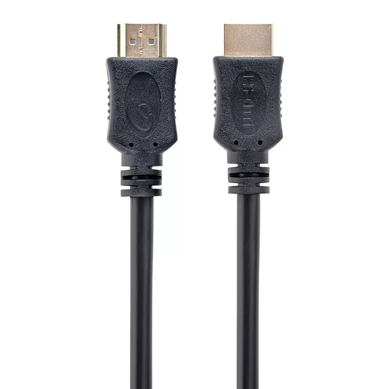 Cablu video Cablexpert HDMI TO HDMI 0.5M MALE-MALE, V1.4, BLACK, CC-HDMI4L-0.5M