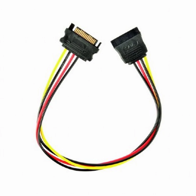 Cablu SATA Cablexpert POWER EXTENTION CABLE, 0.3 M CC-SATAMF-01