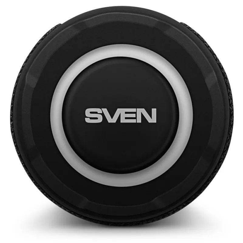 Boxa SVEN PS-160, BLACK, 12W, TWS, BLUETOOTH, FM, USB, MICROSD, 1200MA*H