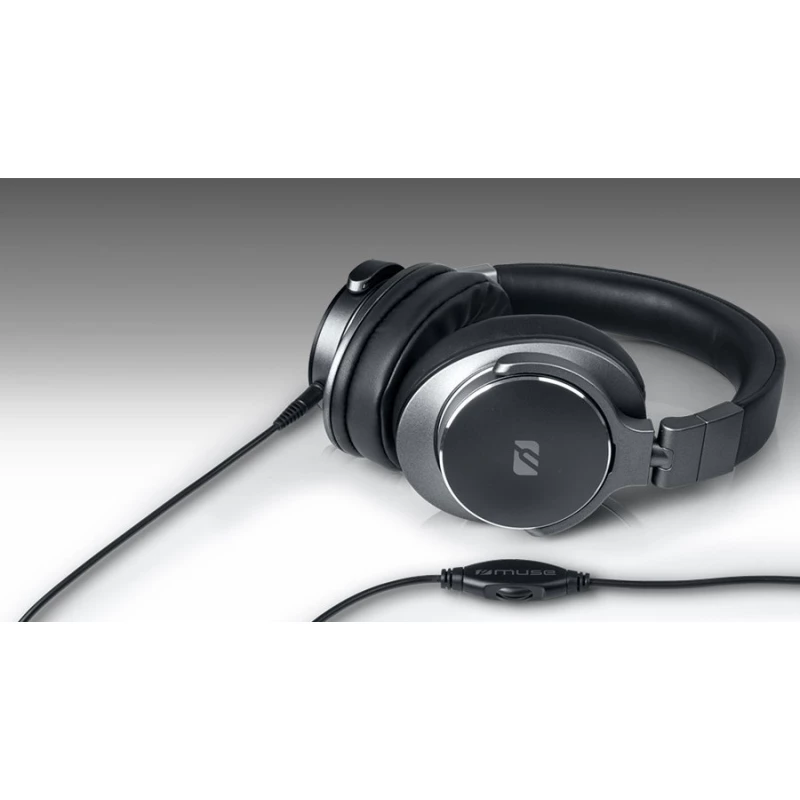 Игровые наушники MUSE M-275 CTV BLACK, Cable 6m, 3.5/6.3mm adaptor; 3.5mm/RCA adaptor
