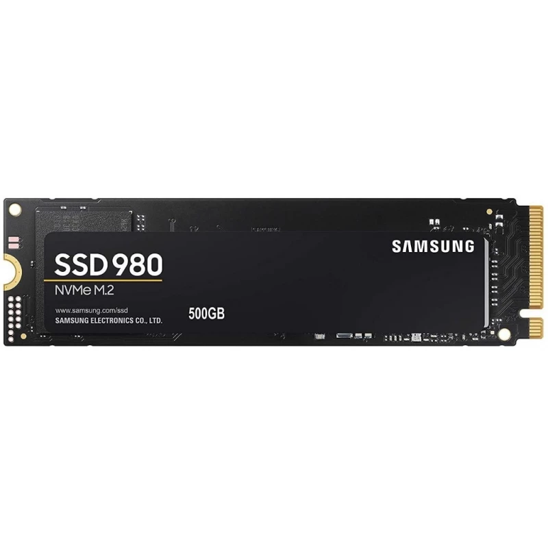 SSD Samsung 500GB SSD NVME M.2 GEN3 X4 TYPE 2280  980 MZ-V8V500BW, READ 3100MB/S, WRITE 2600MB/S (SOLID STATE DRIVE INTERN SSD/ВНУТРЕНИЙ ВЫСОКОСКОРОСТНОЙ НАКОПИТЕЛЬ SSD)