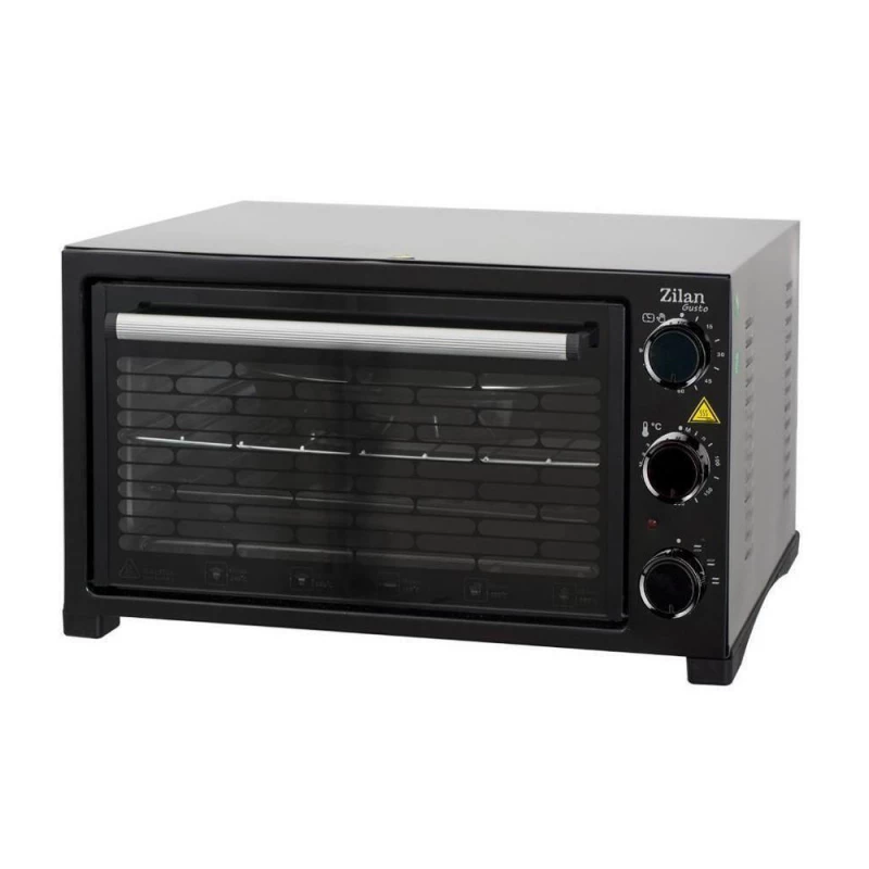 Cuptor electric Zilan ZLN5320 GUSTO GREY, 32 l, 1500 W, Timer 90 min, Gri inchis