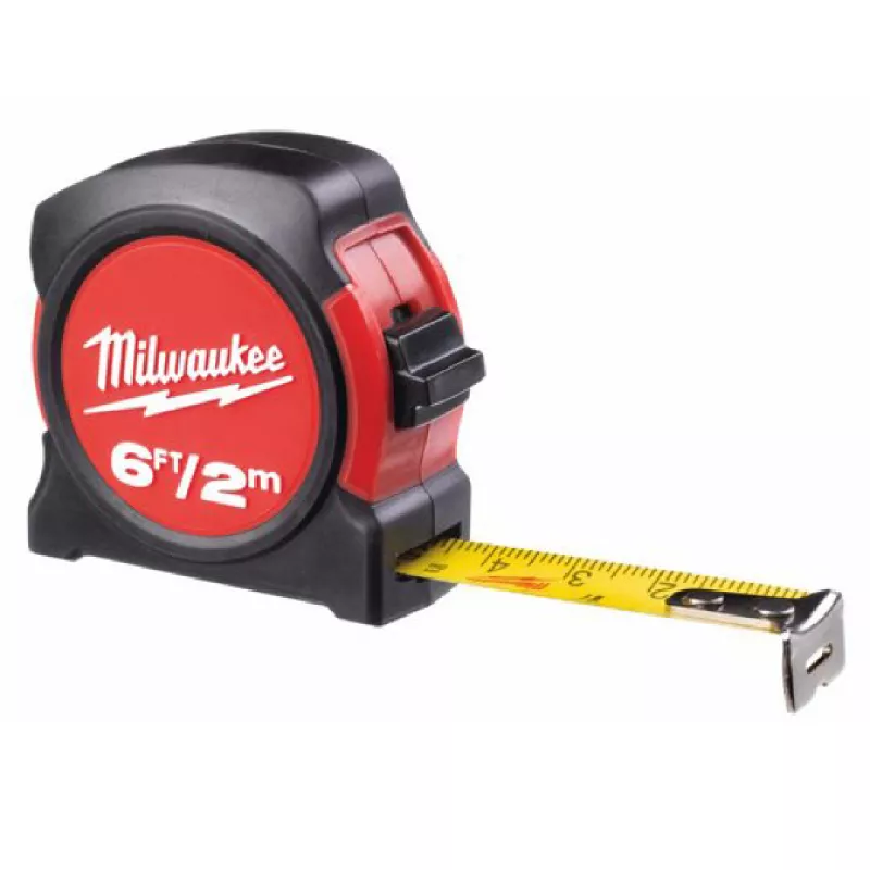 Ruleta MILWAUKEE cu banda metalica lunga de 2m