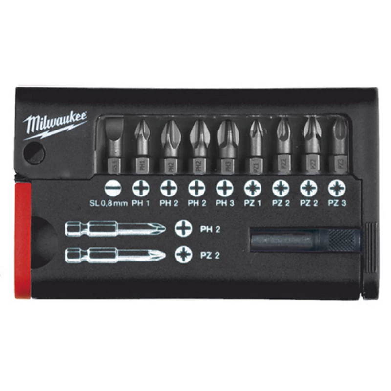 Set biti MILWAUKEE STANDART 12buc.