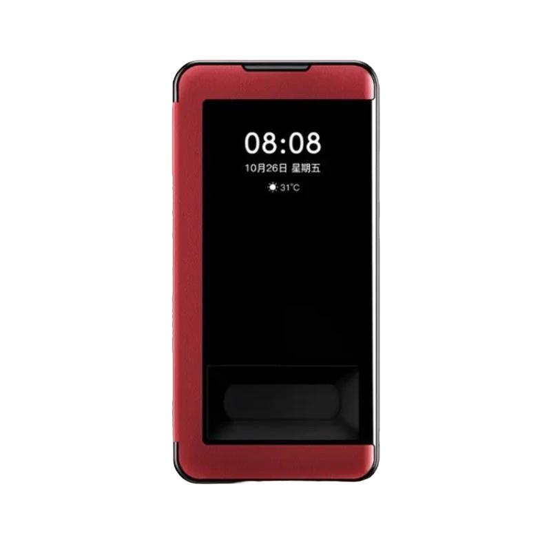 Husa Xcover HUAWEI NOVA 8I, SOFT VIEW BOOK, RED
