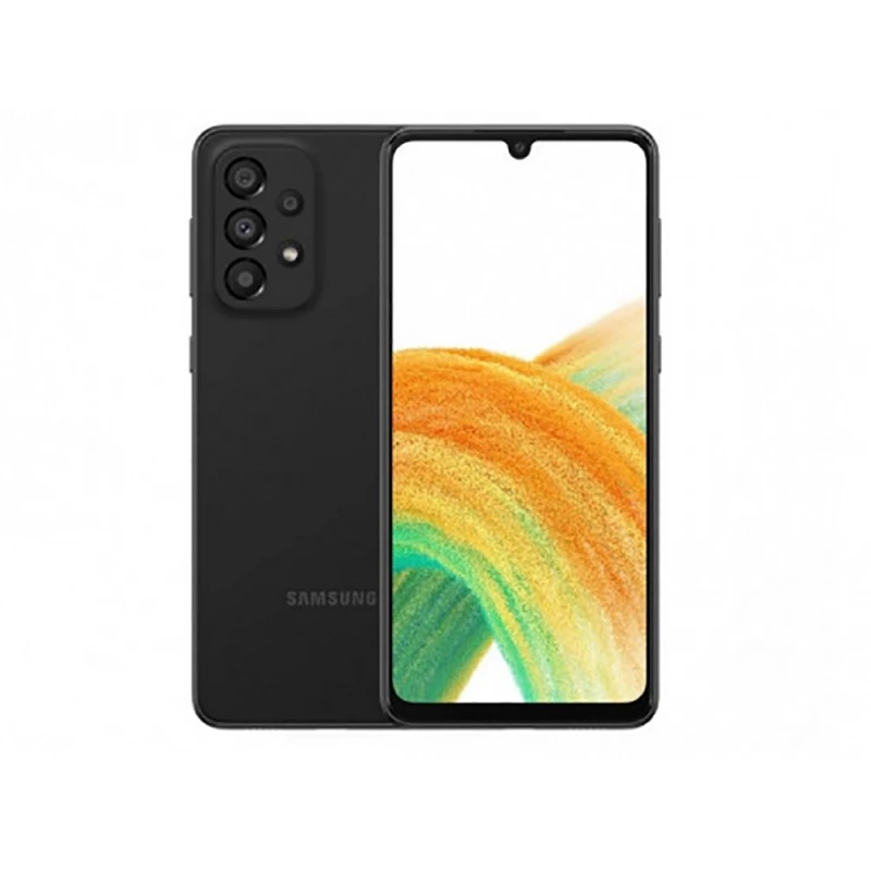 Husa Xcover SAMSUNG A33, LIQUID SILICONE, BLACK